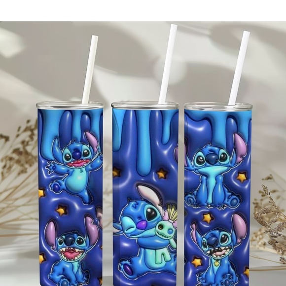 20oz Stainless Steel Tumbler Stitch - Picture 1 of 1